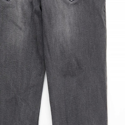 Mens UK Size 31 in TOM TAILOR Slim Fit Straight Grey Jeans