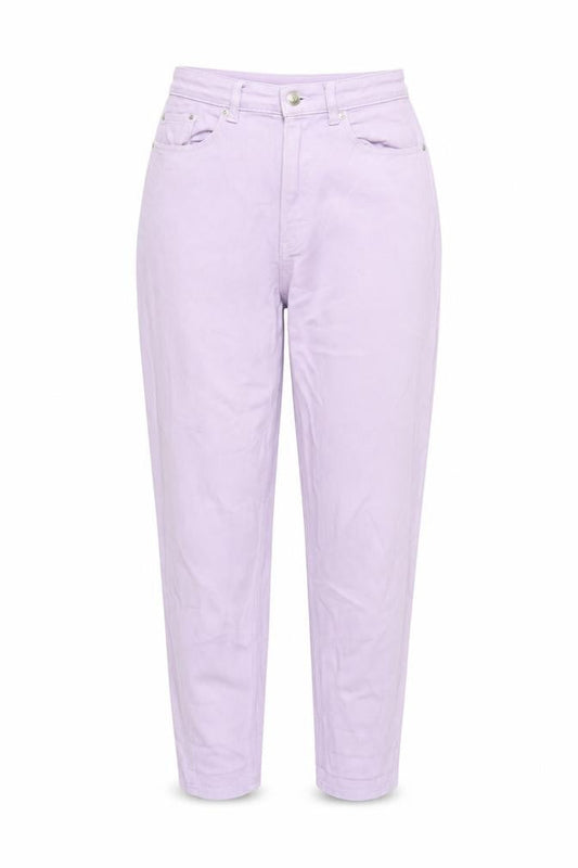 Womens UK Size 10 H&M Regular Fit Mom Purple Jeans