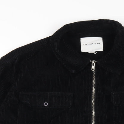 Mens UK Size L The Idle Man Black Jacket