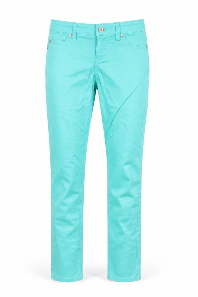 Womens UK Size 24 in Johnnie B Regular Fit Skinny Green Jeans