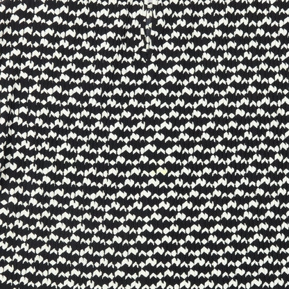 Womens UK Size 12 Marks and Spencer Black Basic T-Shirt