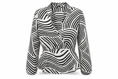 Womens UK Size 10 New Look Ivory Basic Blouse