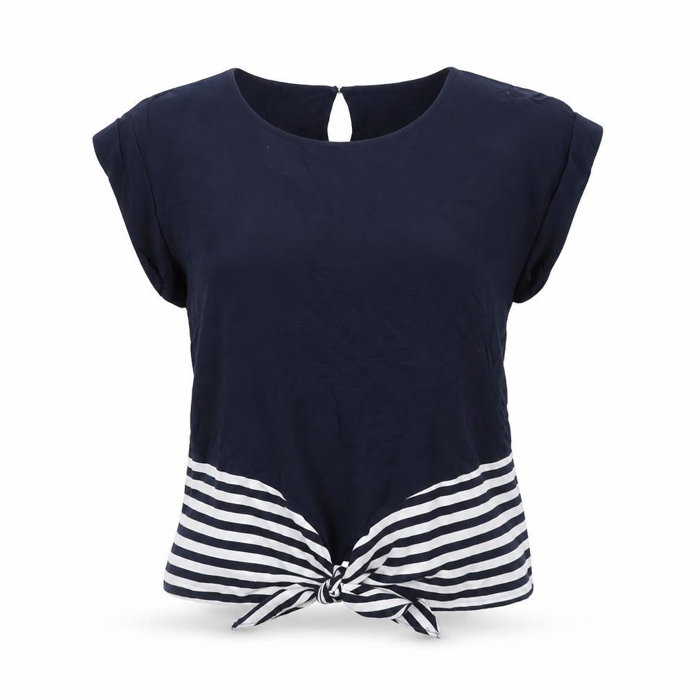 Womens UK Size 12 Oasis Blue Basic T-Shirt