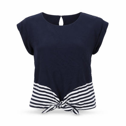 Womens UK Size 12 Oasis Blue Basic T-Shirt