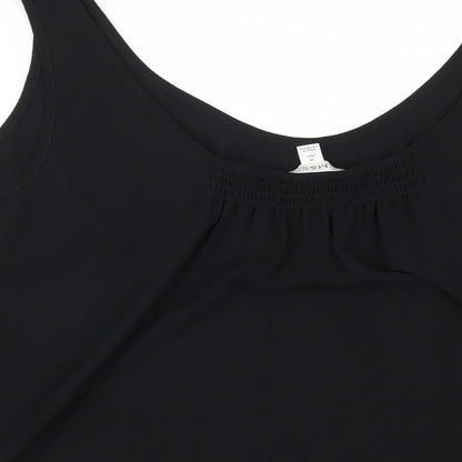 Womens UK Size 20 Marks and Spencer Black Basic Tank