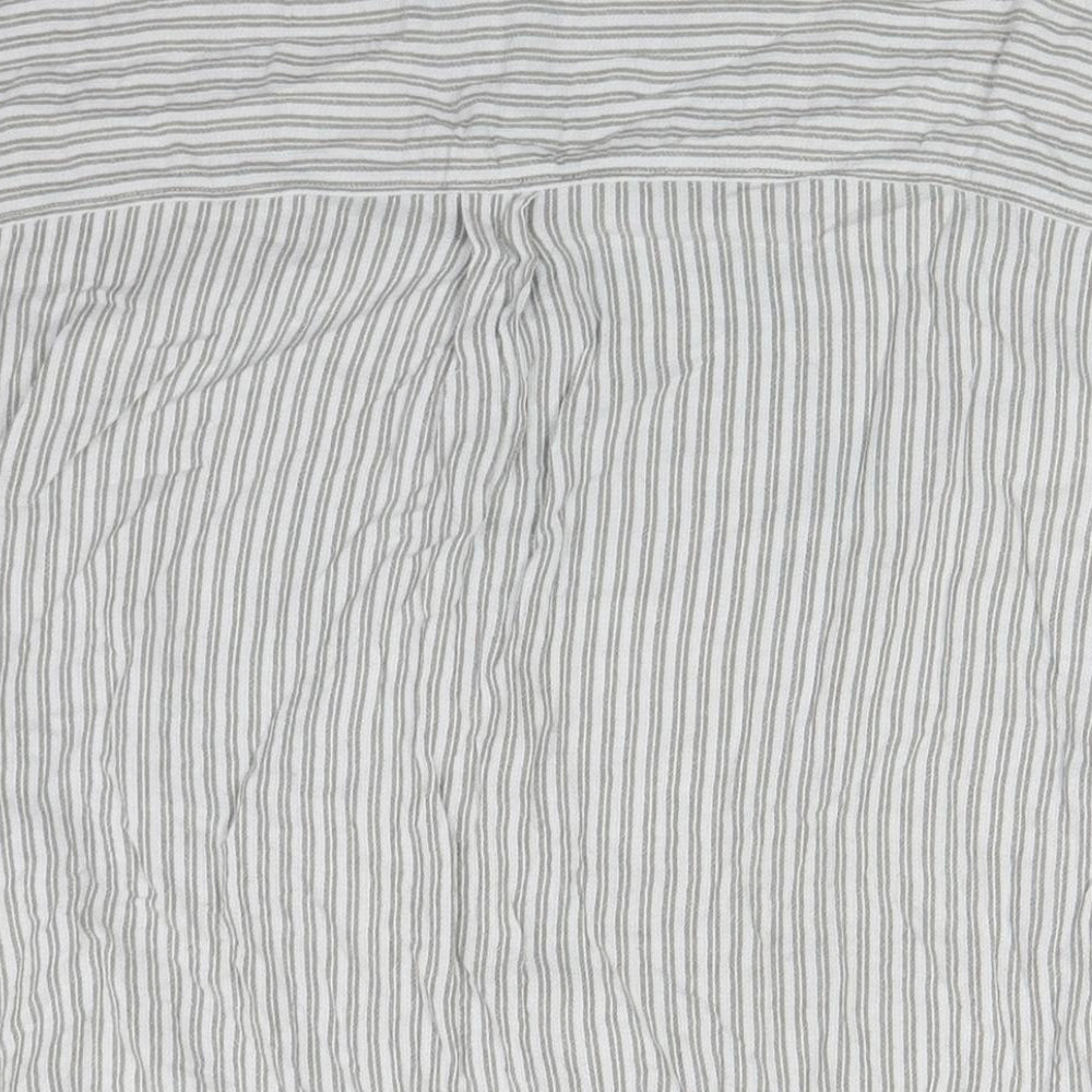 Womens UK Size 18 New Look White Basic Button-Up
