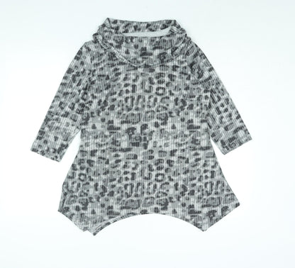 Womens UK Size 14 TIGI Grey Pullover Jumper