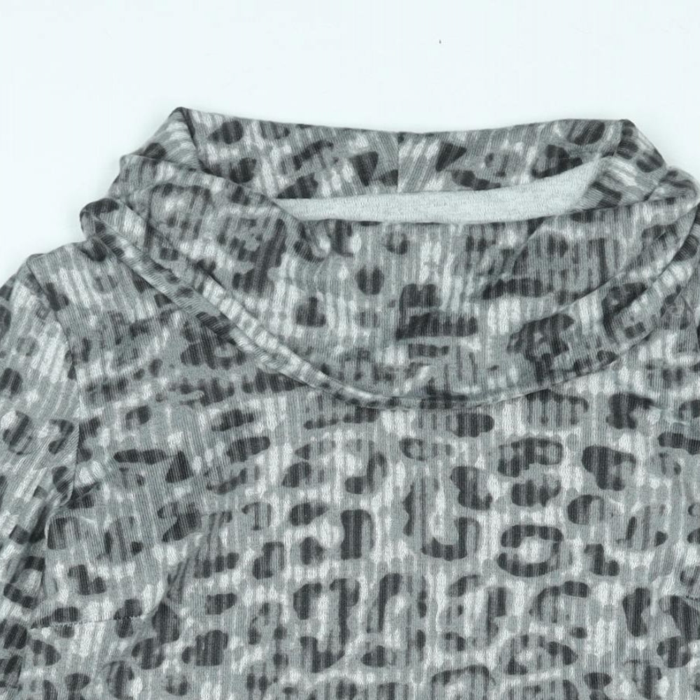 Womens UK Size 14 TIGI Grey Pullover Jumper