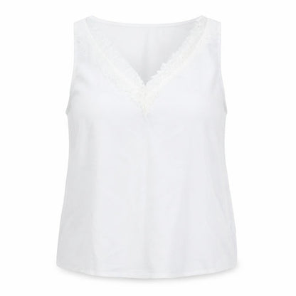 Womens UK Size 14 Lipsy White Basic Blouse