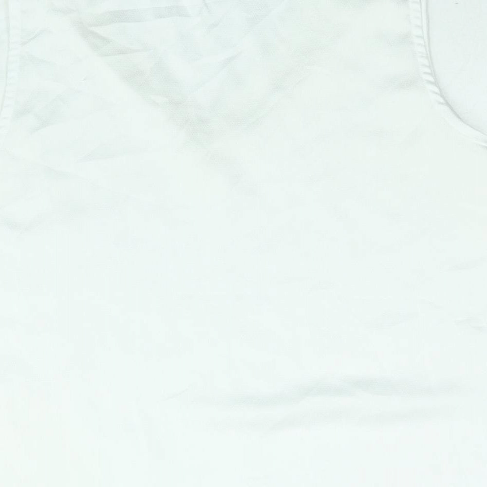 Womens UK Size 14 Lipsy White Basic Blouse