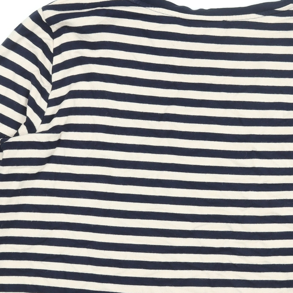 Womens UK Size M Oasis Blue Basic Blouse