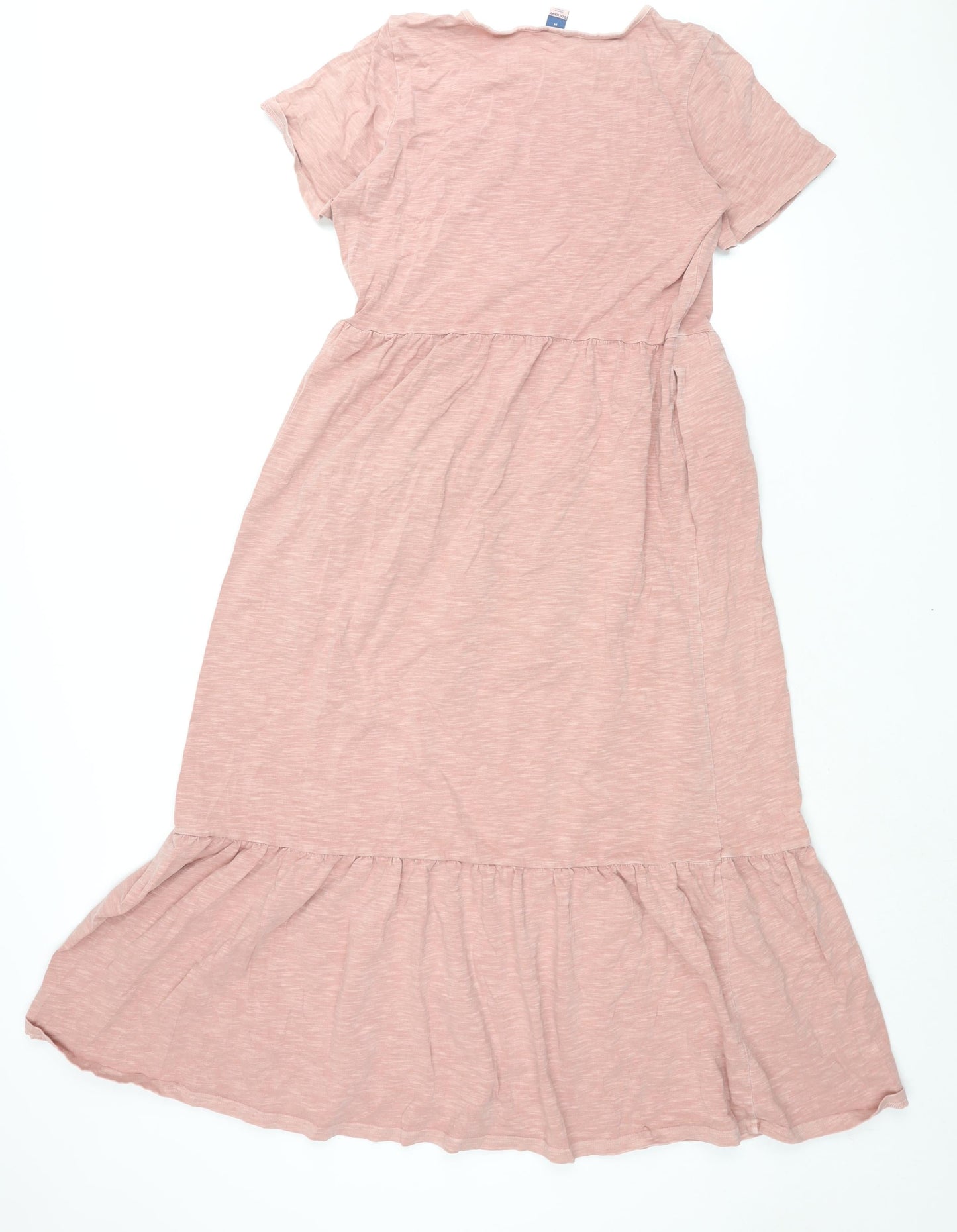 Old Navy Womens Pink Cotton Shift Size M Round Neck Pullover