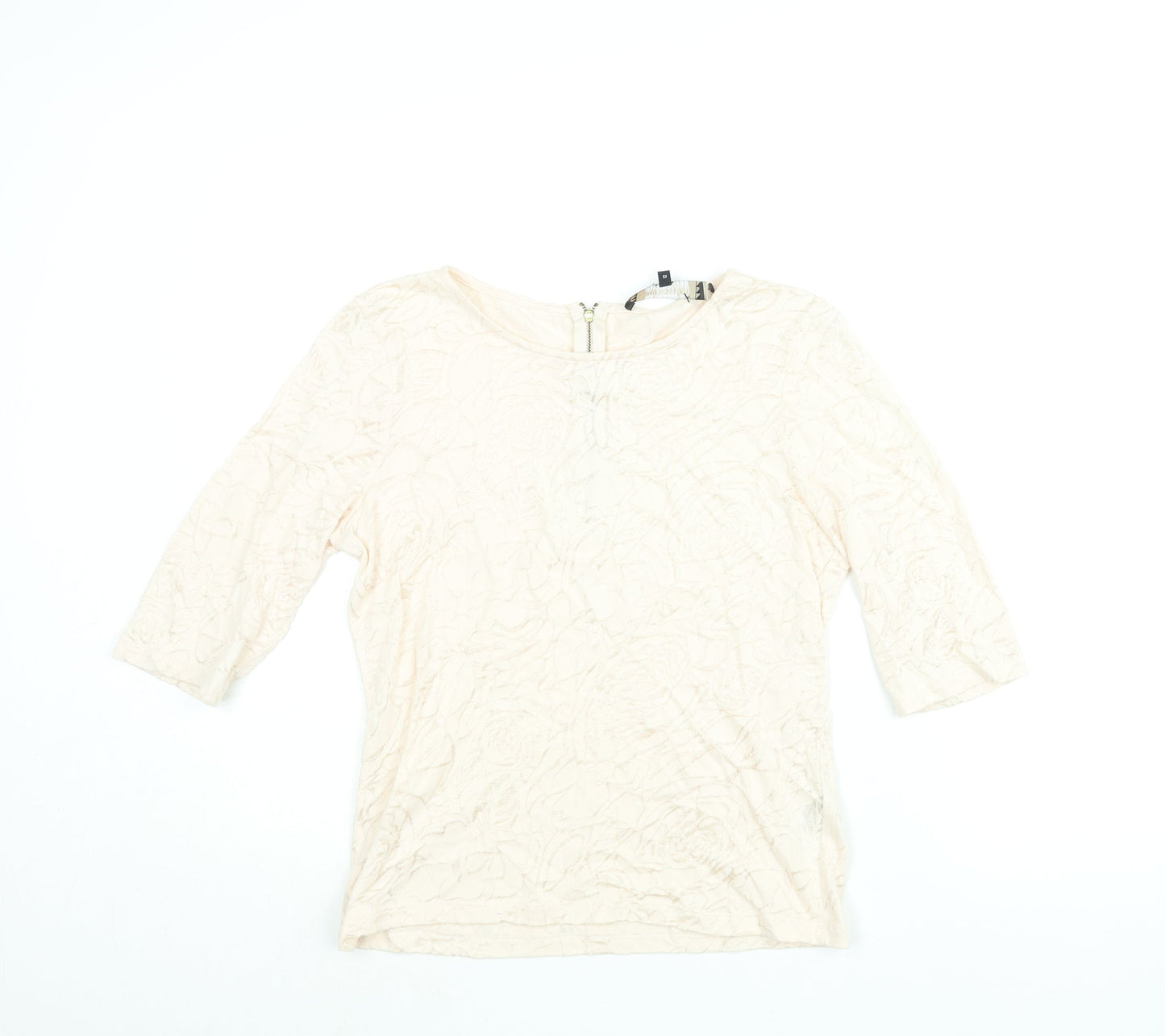 Womens UK Size 12 Principles Pink Basic Blouse
