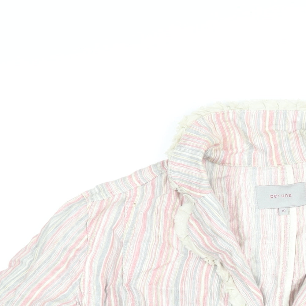 Womens UK Size 10 Per Una Multicoloured Jacket