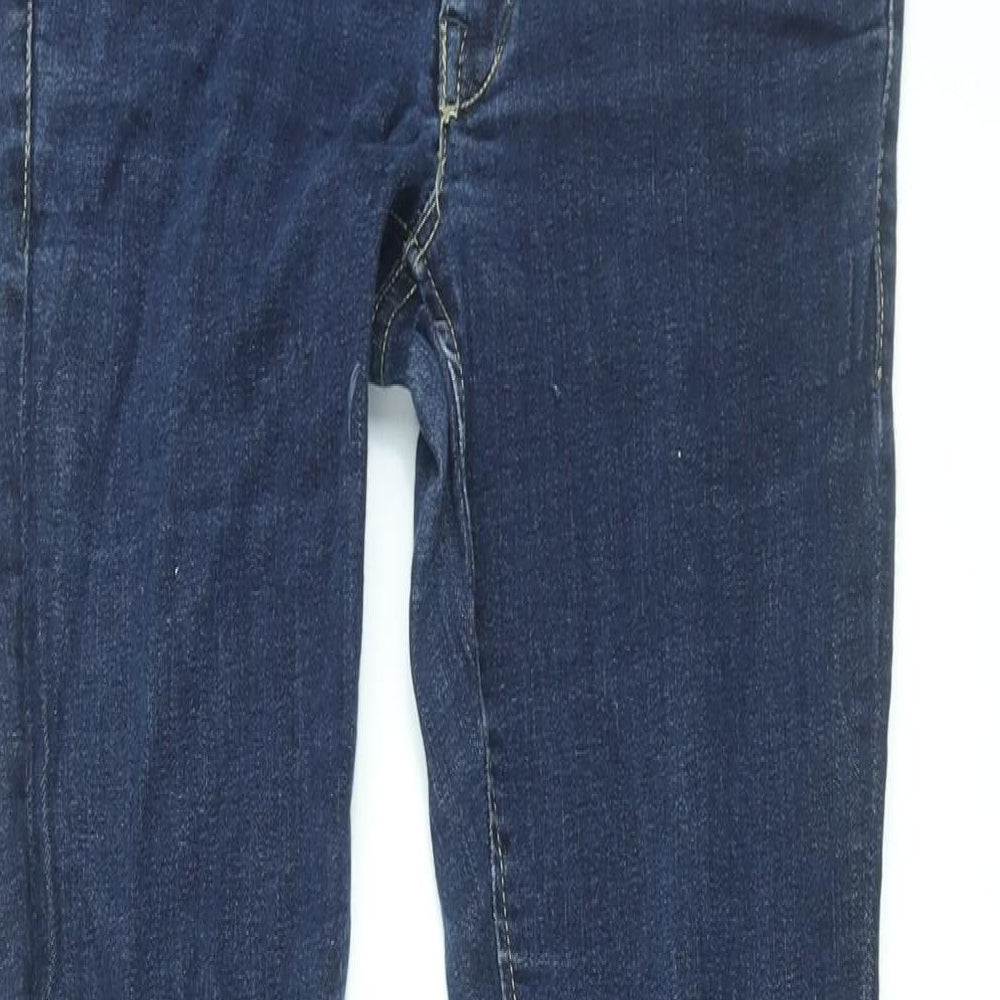 Womens UK Size 8 H&M Regular Fit Skinny Blue Jeans