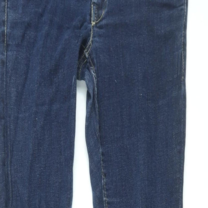 Womens UK Size 8 H&M Regular Fit Skinny Blue Jeans