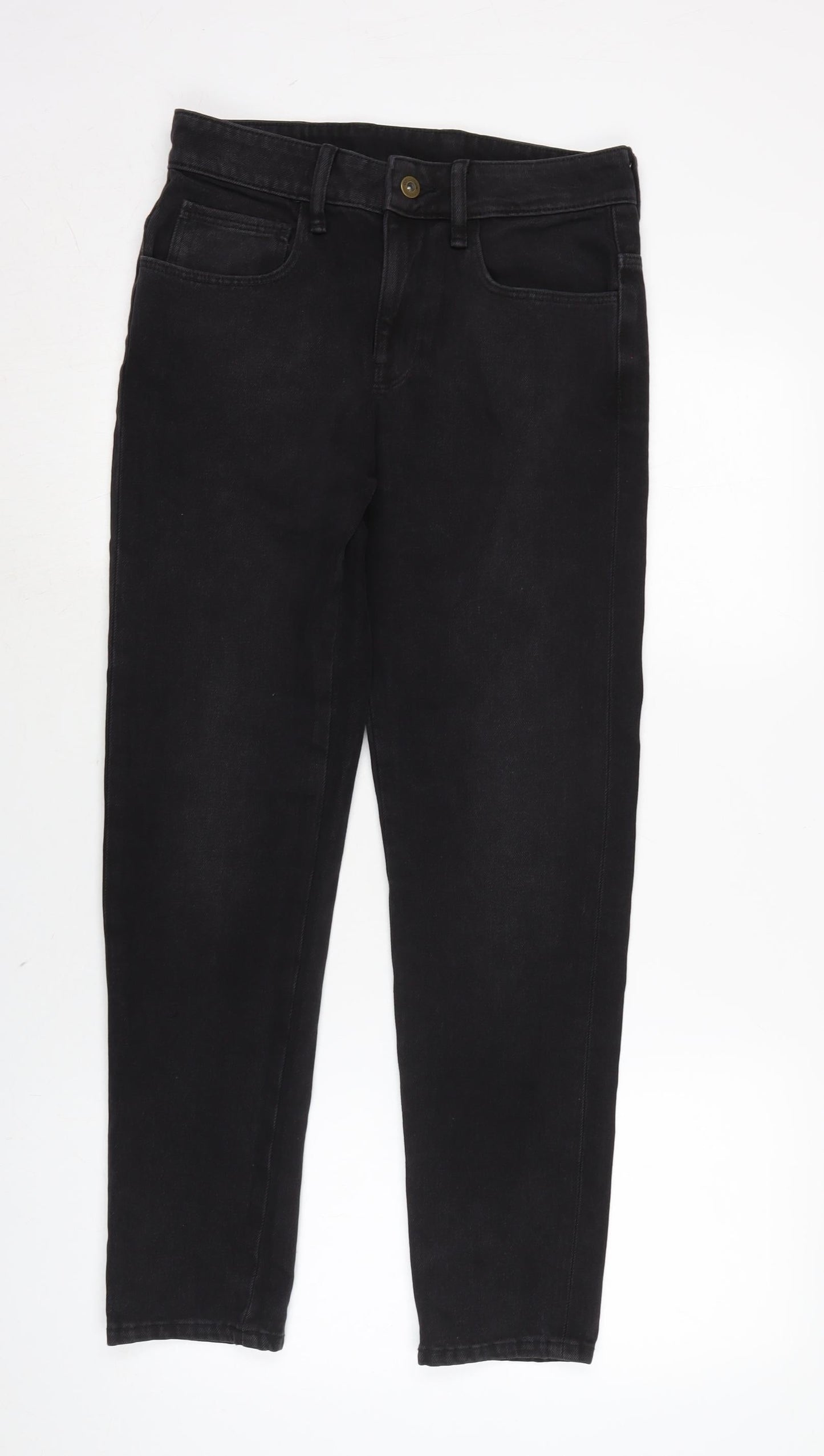 COLLUSION Mens Grey Cotton Tapered Jeans Size 28 in L27 in Regular Zip