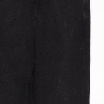 COLLUSION Mens Grey Cotton Tapered Jeans Size 28 in L27 in Regular Zip