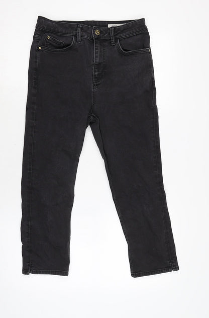 Womens UK Size 10 Marks and Spencer Regular Fit Skinny Grey Jeans