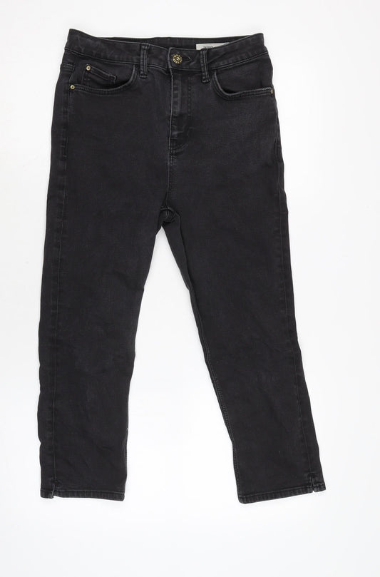 Womens UK Size 10 Marks and Spencer Regular Fit Skinny Grey Jeans