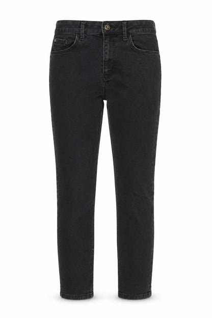 Marks & Spencer Womens Grey Cotton Blend Skinny Jeans Size 10 L20 in Regular Zip