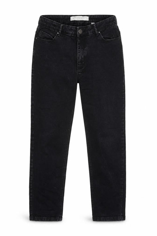 Womens UK Size 10 Anthology Regular Fit Straight Grey Jeans