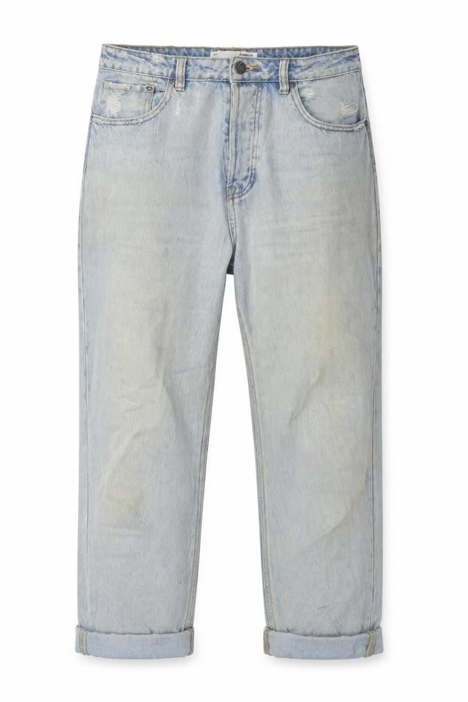 Womens UK Size 14 Stradivarius Regular Fit Straight Blue Jeans