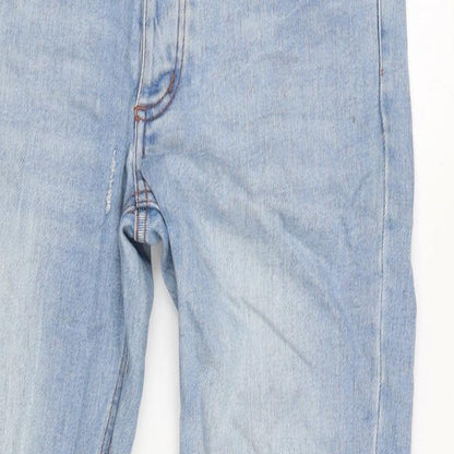 Mens UK Size 30 in Cheap Monday Regular Fit Straight Blue Jeans