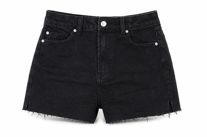 Womens UK Size 8 Denim & Co. Regular Fit Cut-Off Shorts