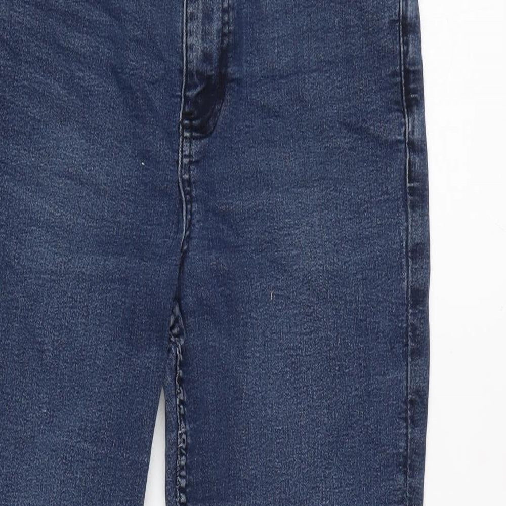 Womens UK Size 10 Marks and Spencer Regular Fit Tapered Blue Jeans