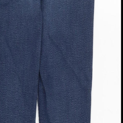 Womens UK Size 10 Marks and Spencer Regular Fit Tapered Blue Jeans