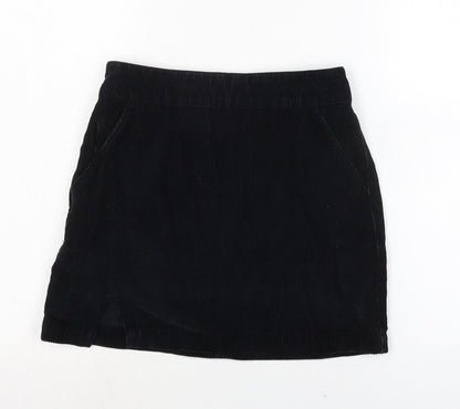 Womens UK Size 10 Topshop A-Line Corduroy Skirt