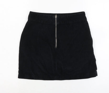 Womens UK Size 10 Topshop A-Line Corduroy Skirt