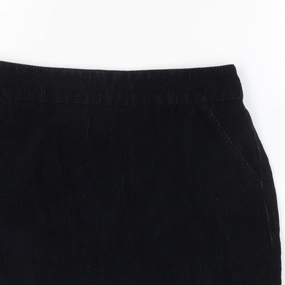 Womens UK Size 10 Topshop A-Line Corduroy Skirt