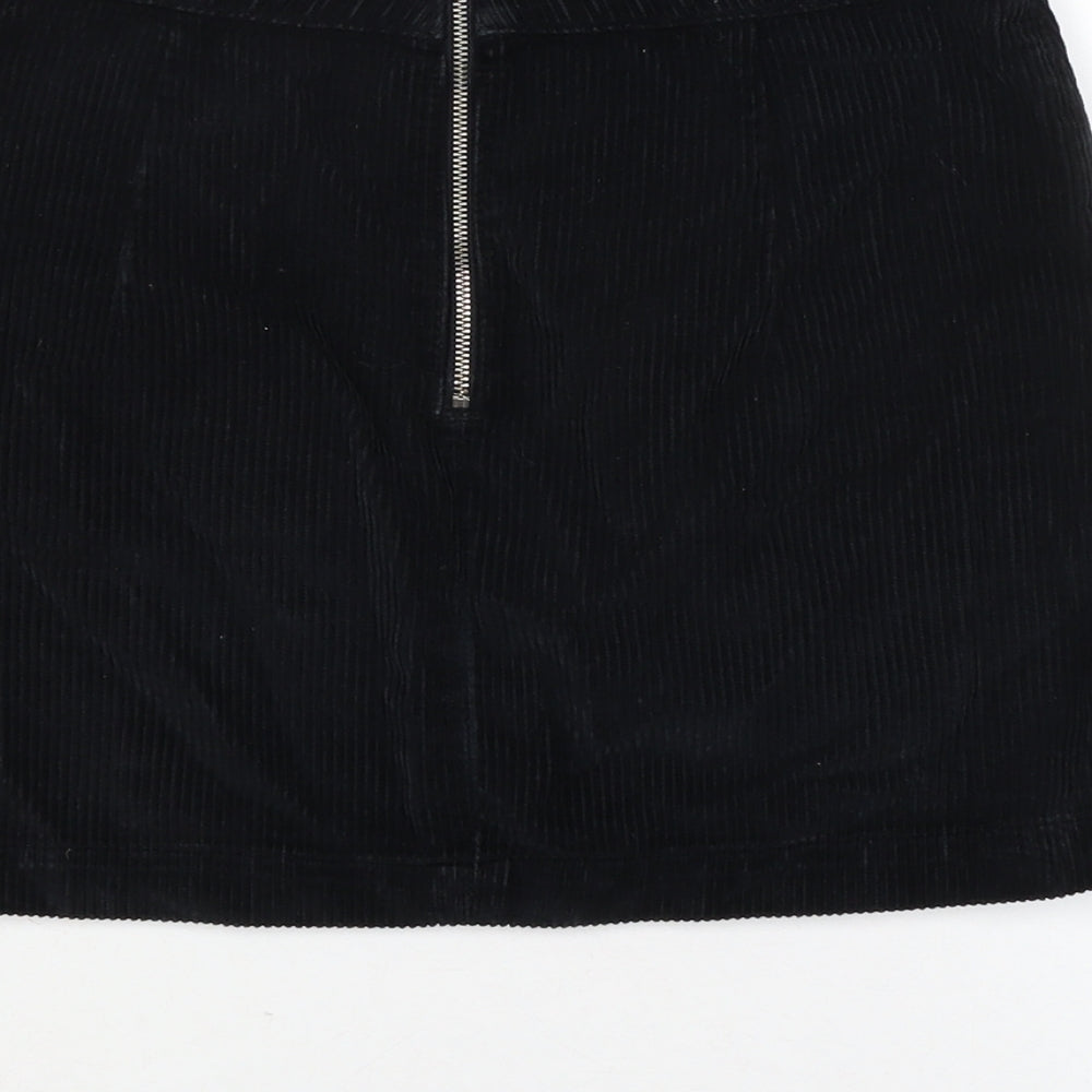 Womens UK Size 10 Topshop A-Line Corduroy Skirt