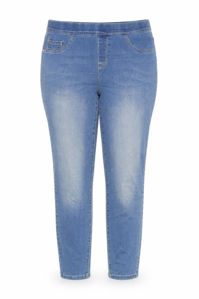 Womens UK Size 16 George Regular Fit Flared Blue Jeans