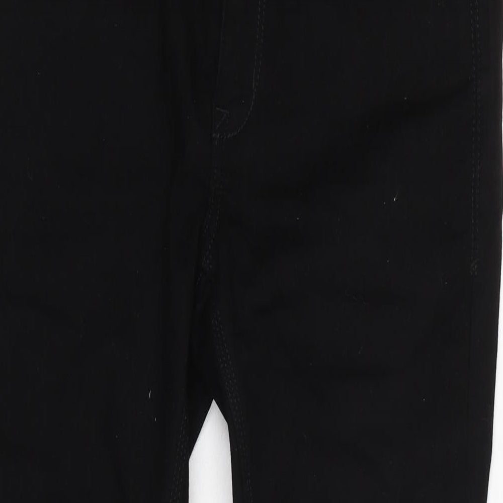 Mens UK Size 30 in River Island Regular Fit Tapered Black Jeans