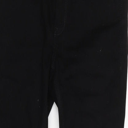Mens UK Size 30 in River Island Regular Fit Tapered Black Jeans