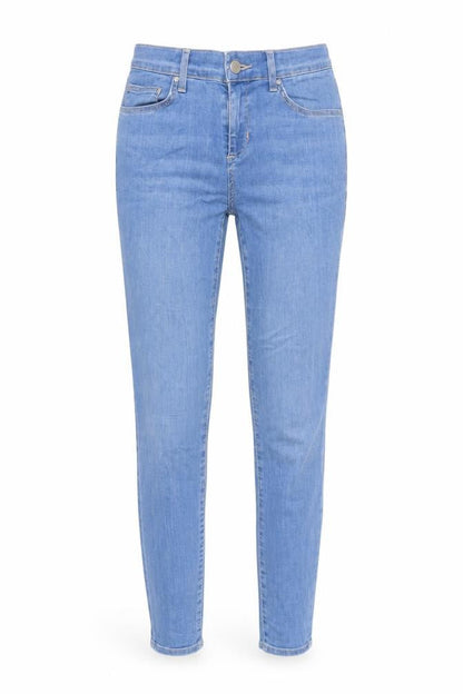 Womens UK Size 26 in Denim & Co. Regular Fit Tapered Blue Jeans