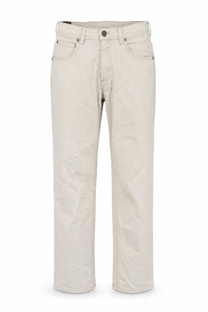 Lee Womens Beige Cotton Flared Jeans Size 26 in L31 in Regular Zip
