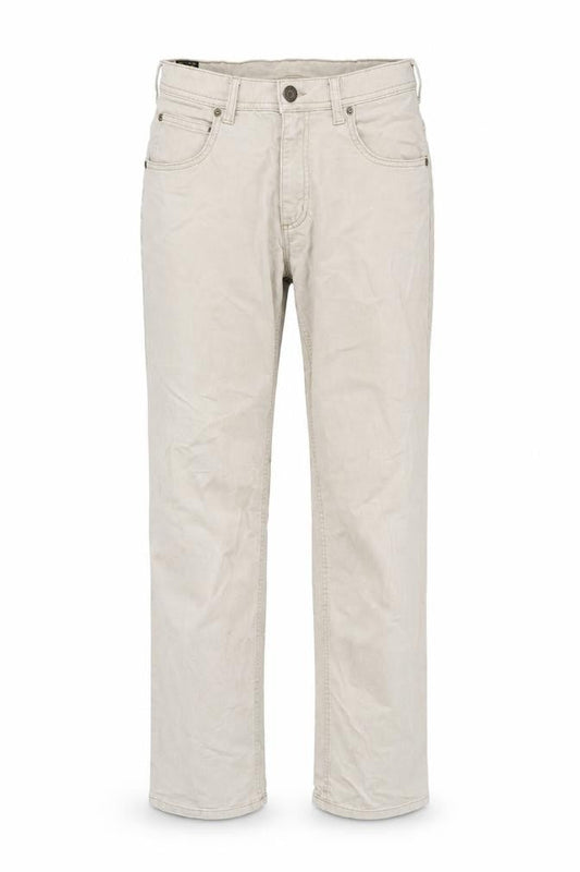 Lee Womens Beige Cotton Flared Jeans Size 26 in L31 in Regular Zip