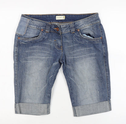 Republic Mens Black Cotton Bermuda Shorts Size 30 in L14 in Regular Zip