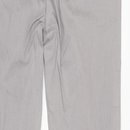 H&M Mens Green Cotton Blend Tapered Jeans Size 2XS L34 in Regular Zip