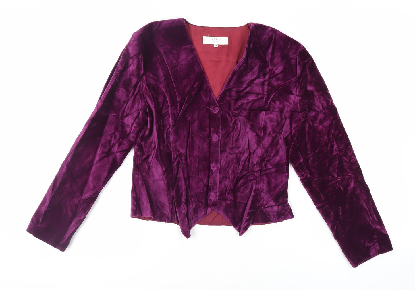 Womens UK Size 12 NEXT Purple Jacket