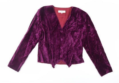 Womens UK Size 12 NEXT Purple Jacket