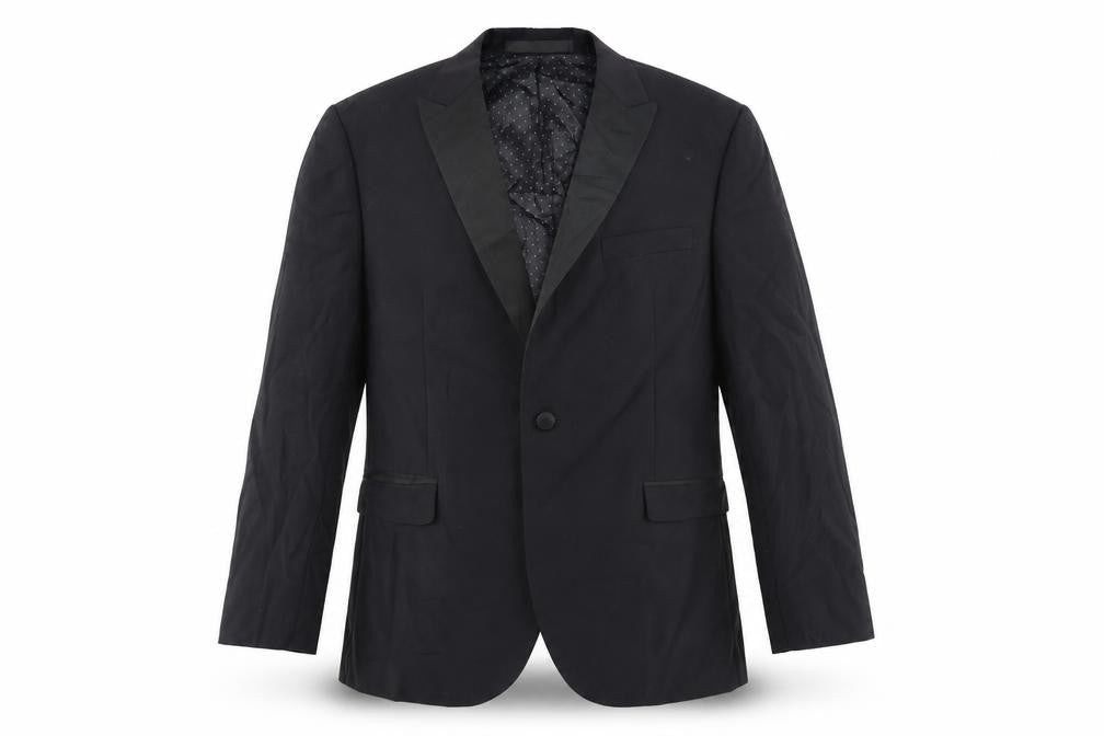 Mens UK Size 44 John Lewis Regular Black Suit Tuxedo
