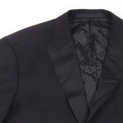 Mens UK Size 44 John Lewis Regular Black Suit Tuxedo