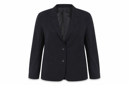 Disley Womens Black Jacket Blazer Size 12 Button