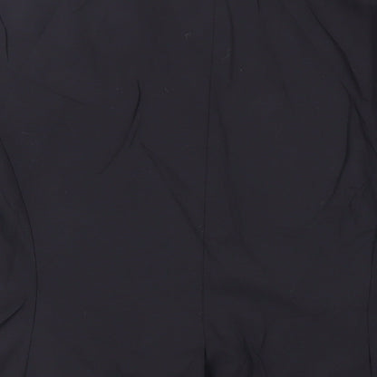 Disley Womens Black Jacket Blazer Size 12 Button