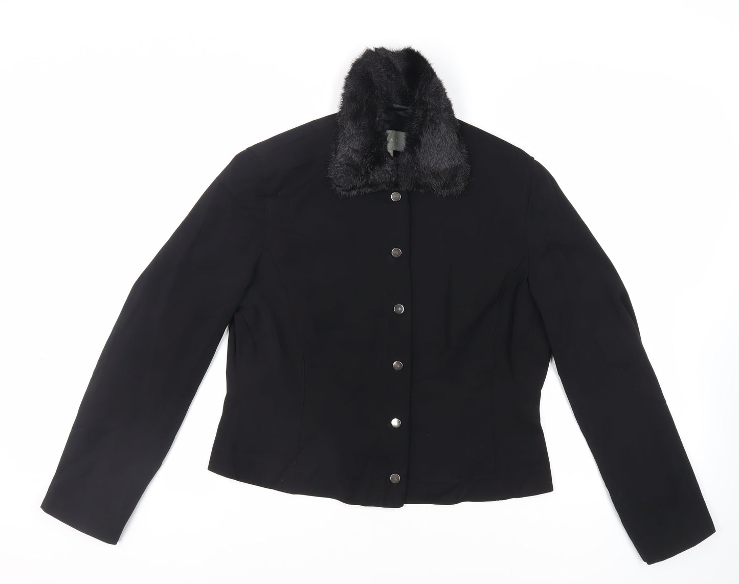 Womens UK Size 16 Per Una Black Jacket
